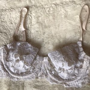 Victoria’s Secret Lace Bra, White
